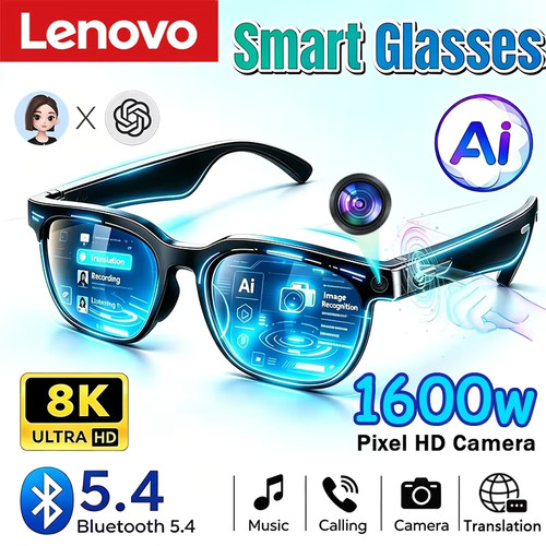 Lenovo smart ai glasses - 8k,