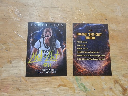 Chit chat wright custom - custom, signed