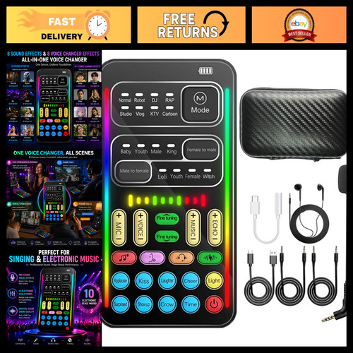 Voice changer sound card kit - voice,