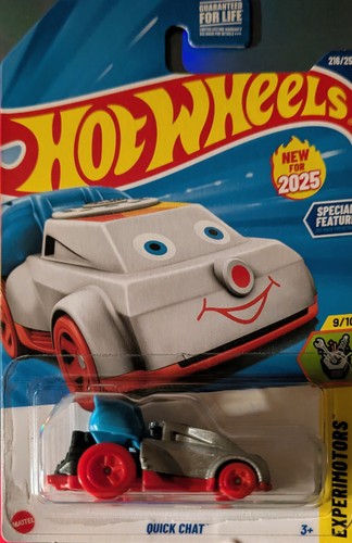 Hot wheels experimotors quick - hot,